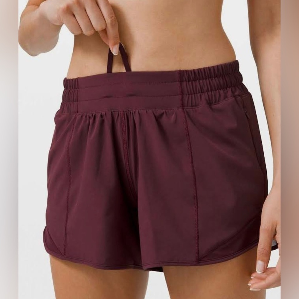 Lululemon hotty hot shorts 4 inch